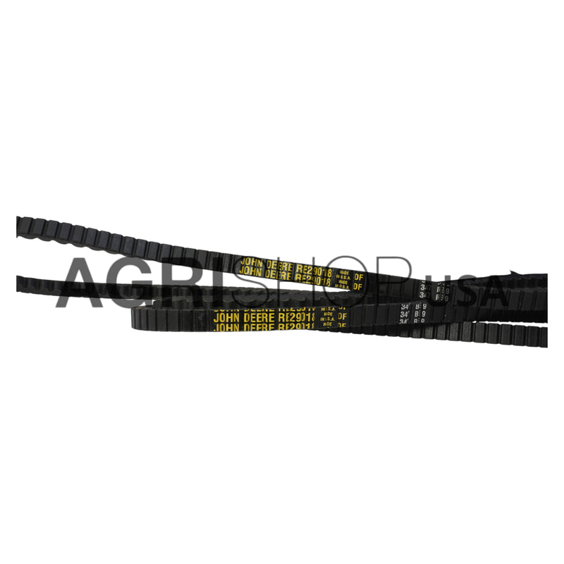 RE29018 | Engine Auxiliary Belt Set, Effective Length 1676.5 mm | John Deere Genuine
